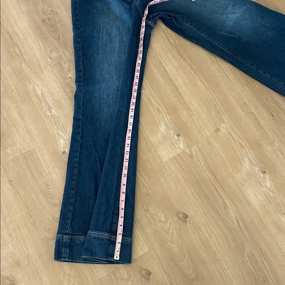 Alice + Olivia Denim Front Zip Halter Neck Jumpsuit - Picture 11 of 11